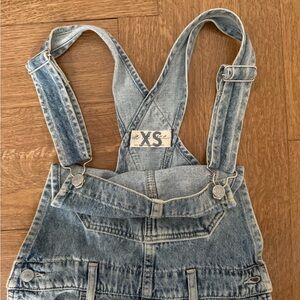 We the Free x Revolve Ziggy Denim Overalls with Adjustable Straps